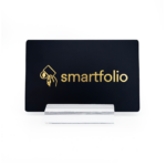 Gold Metal Matte Black Card